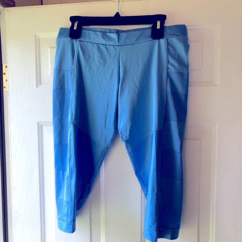 adidas x stella mccartney cropped leggings - L